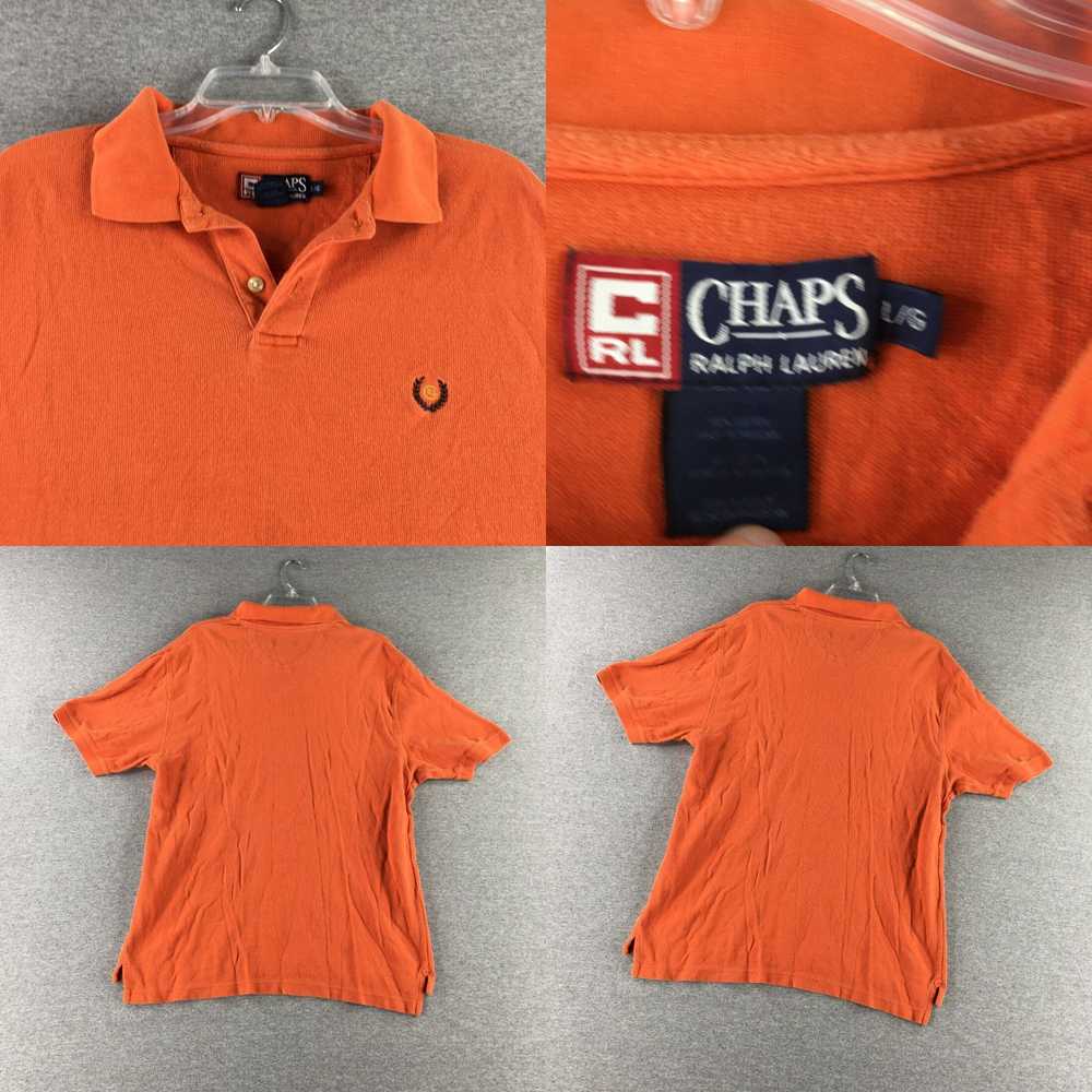 Chaps Chaps Ralph Lauren Polo Shirt Mens L Short … - image 4