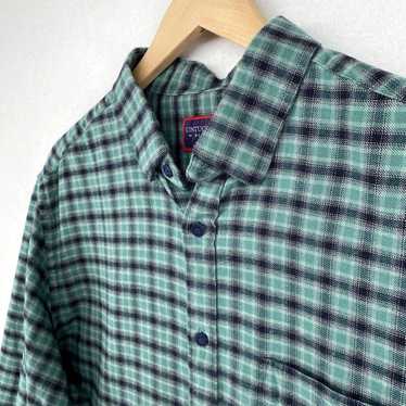 UNTUCKit UNTUCKIT Shirt Mens XL Flannel Cotton Ca… - image 1