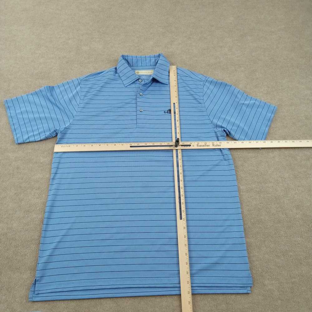 Vintage Donald Ross Polo Shirt Mens Large Blue St… - image 2