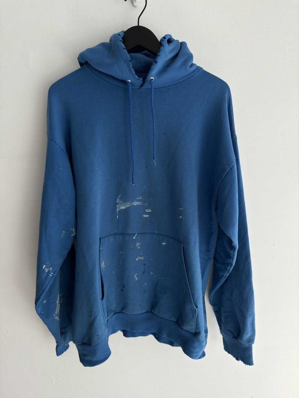 Vintage Vintage blue painters hoodie - image 1