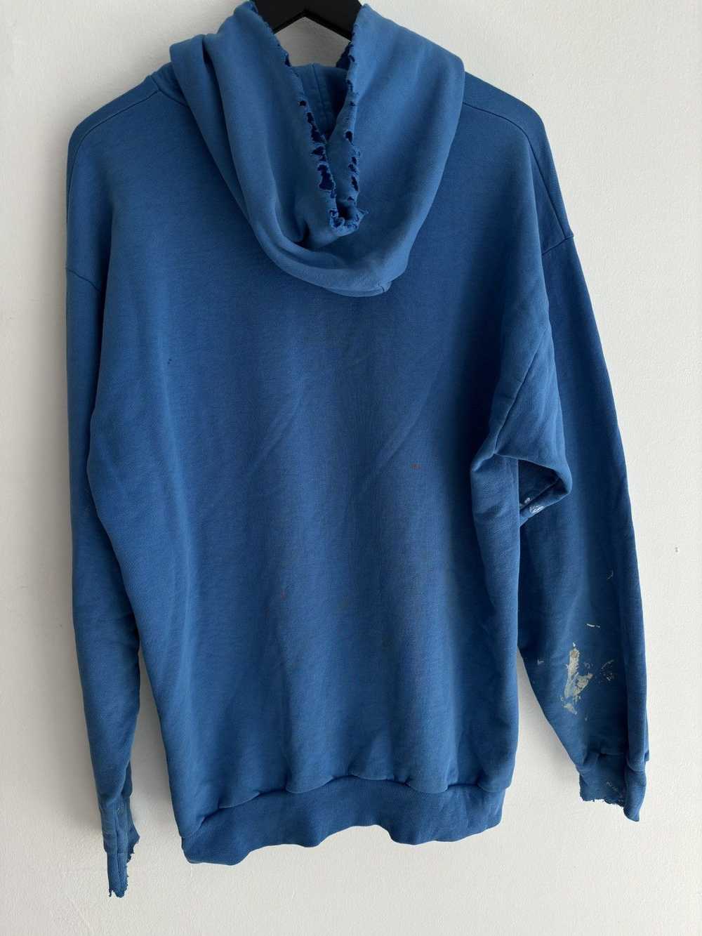 Vintage Vintage blue painters hoodie - image 6