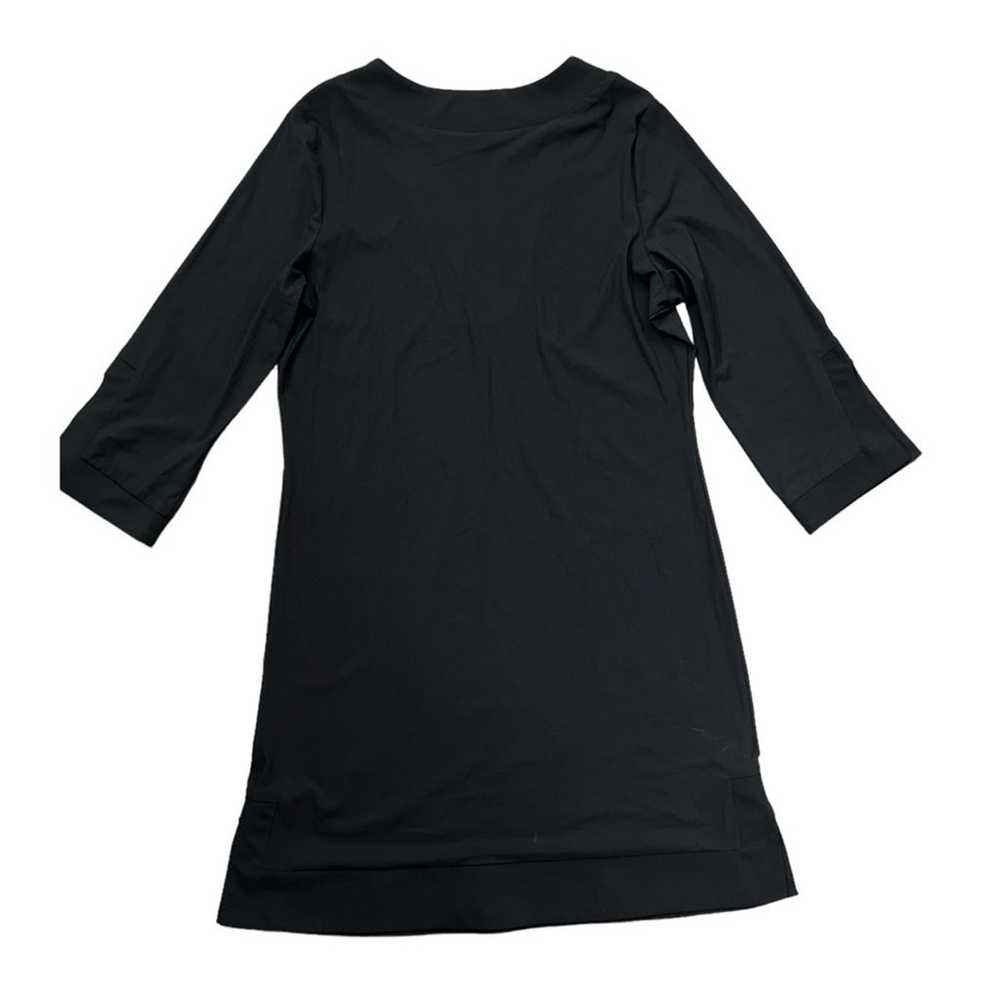 Jude Connally Megan Dress in Black Jude Cloth | XL - image 3