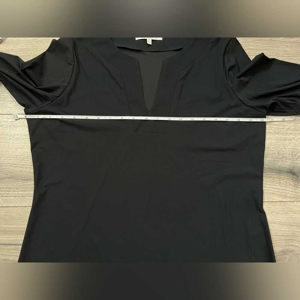 Jude Connally Megan Dress in Black Jude Cloth | XL - image 4