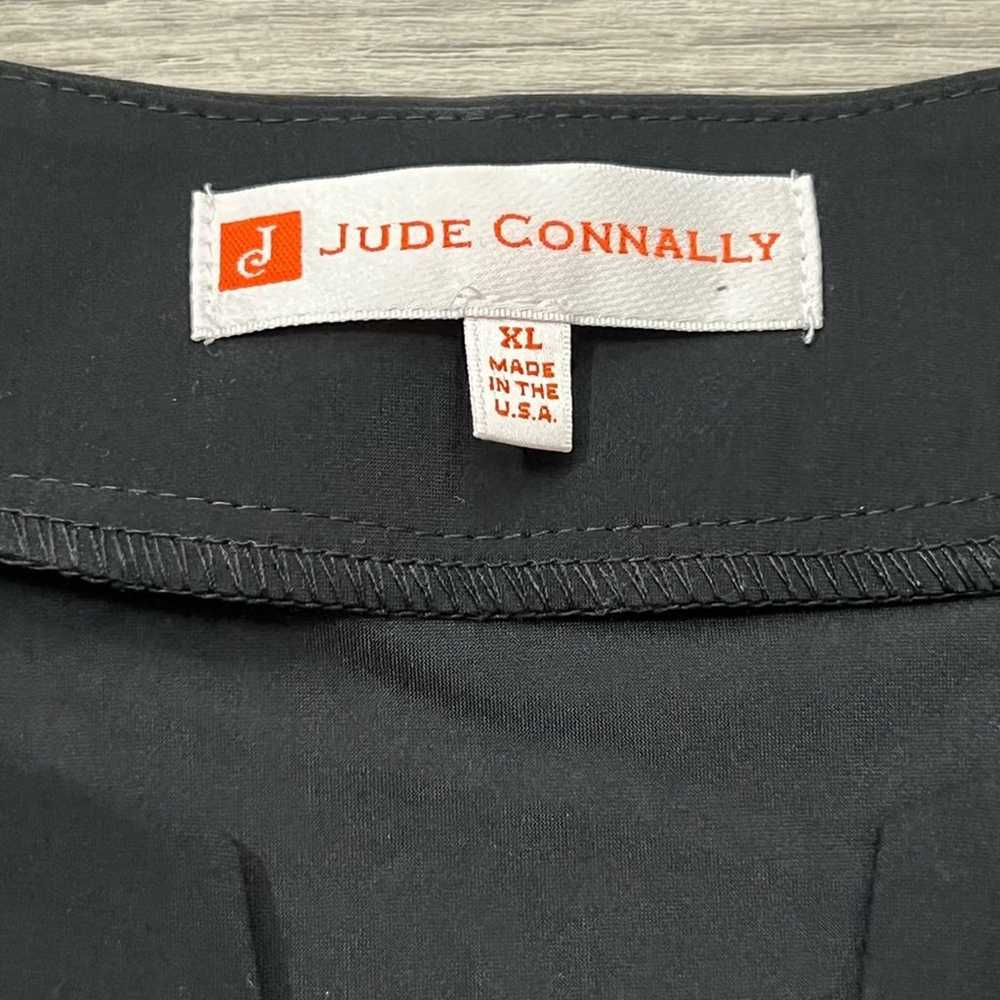 Jude Connally Megan Dress in Black Jude Cloth | XL - image 7