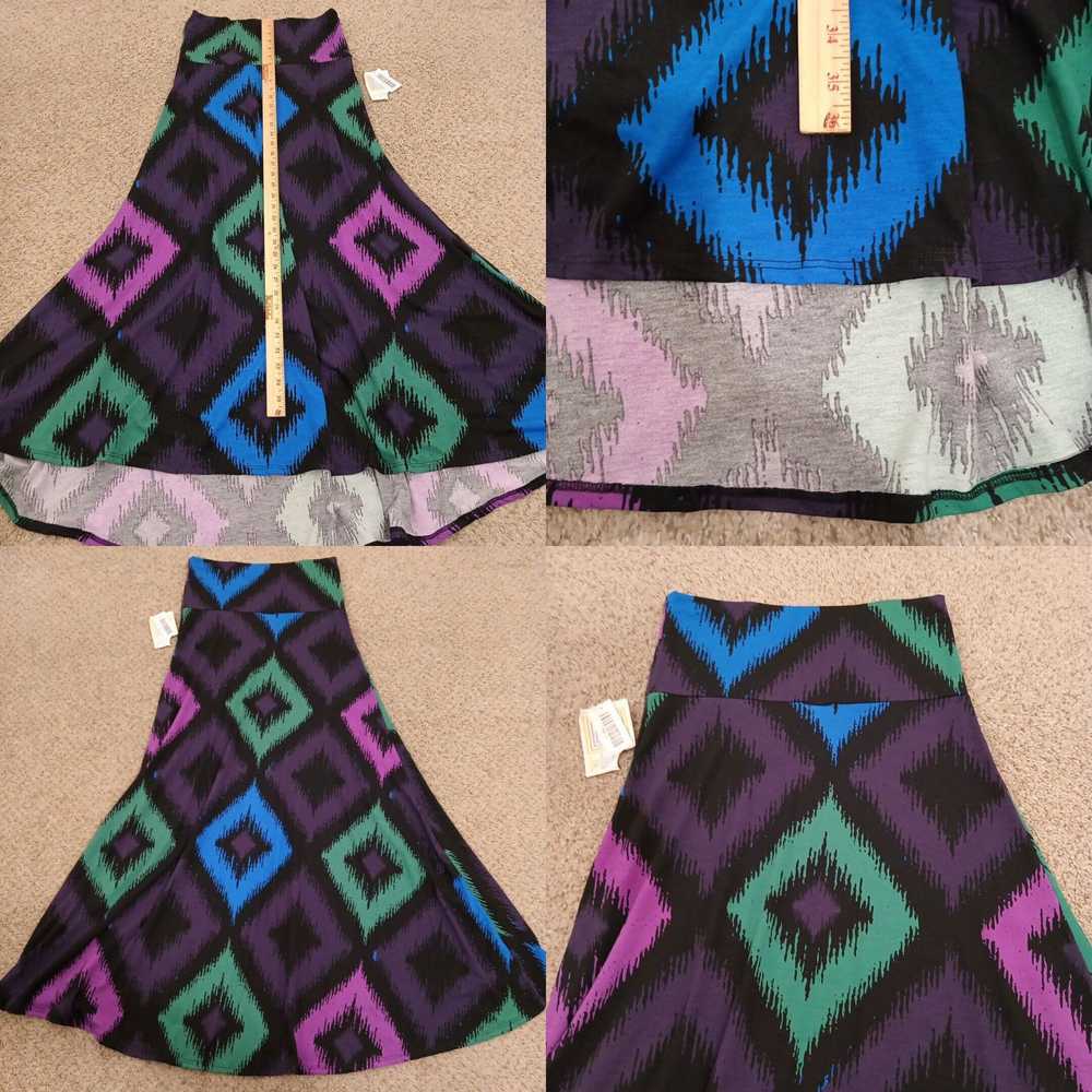 Vintage LuLaRoe Maxi Skirt Small Long Multicolor … - image 4