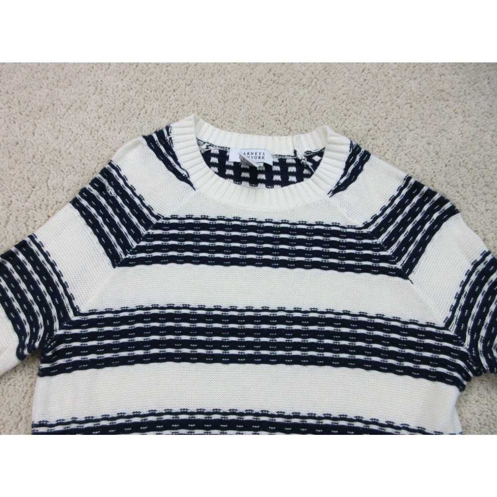 Vintage Barneys Sweater Womens Extra Small White … - image 3