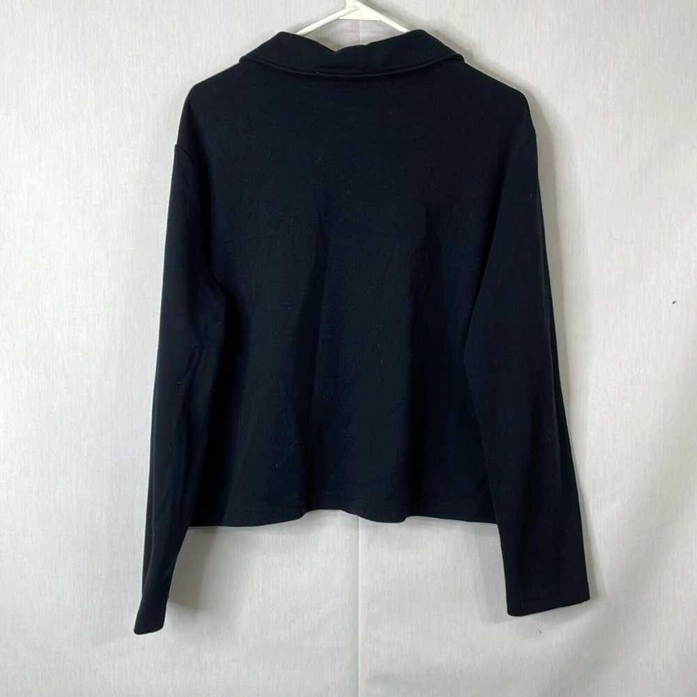 Vintage Hanna Andersson Mens Black Long Sleeves C… - image 2