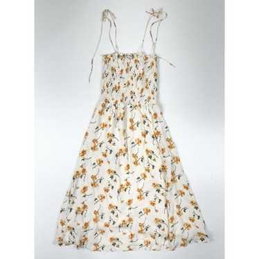 Reformation Sable Dress Limonada floral midi XS s… - image 1