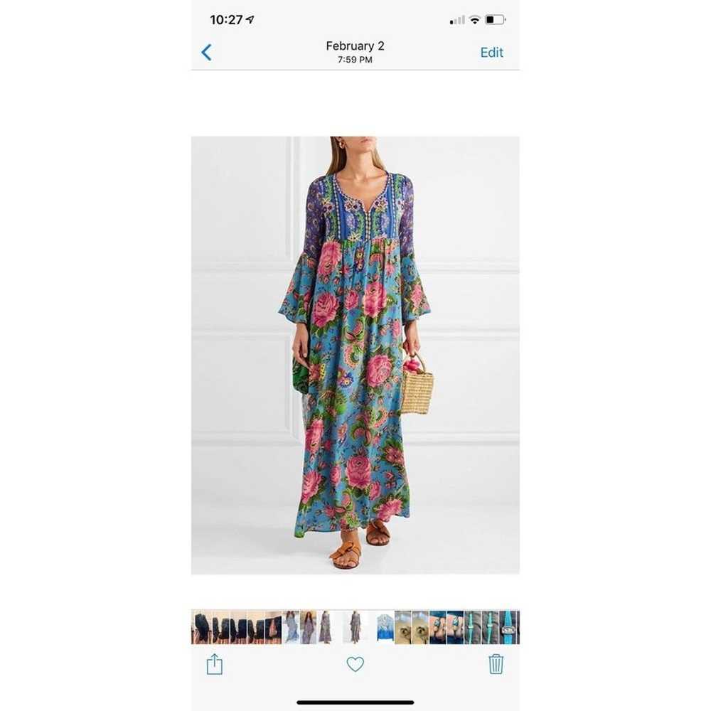 NEW IBIZA HIPPIE FLORAL BOHO PATCHWORK DRESS - image 2