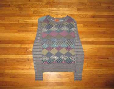 Missoni Vintage 1980s Missoni Vaporwave Sweater R… - image 1