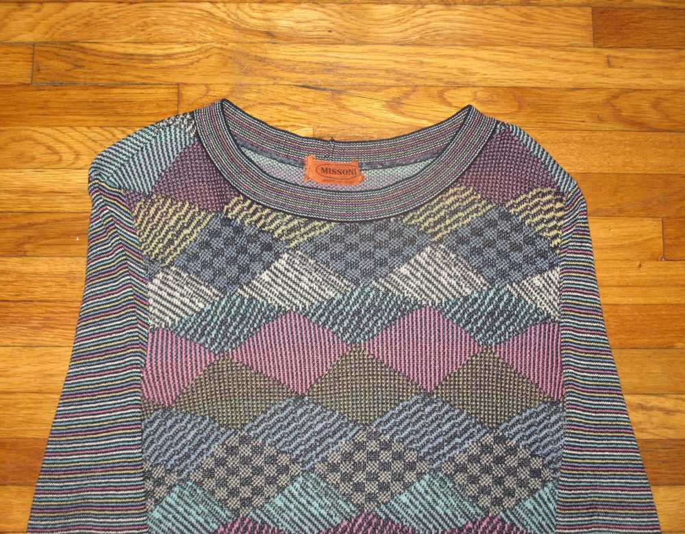 Missoni Vintage 1980s Missoni Vaporwave Sweater R… - image 2