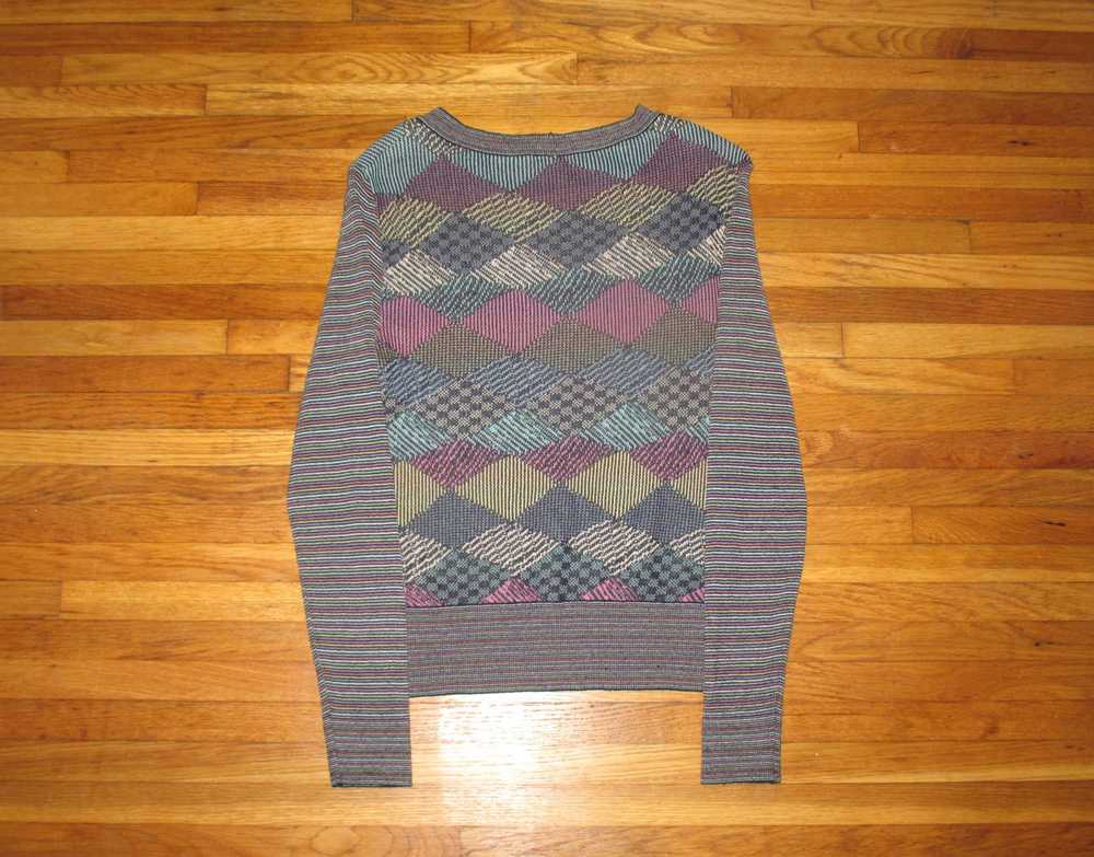 Missoni Vintage 1980s Missoni Vaporwave Sweater R… - image 6