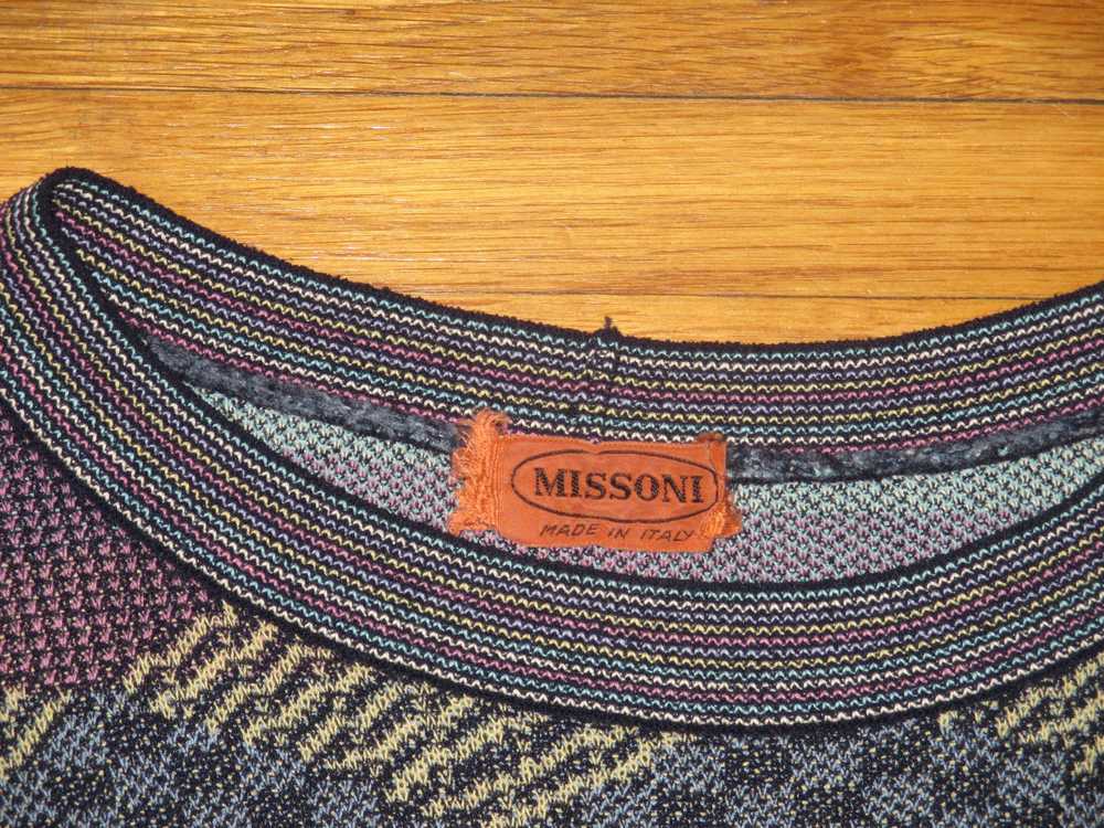 Missoni Vintage 1980s Missoni Vaporwave Sweater R… - image 8