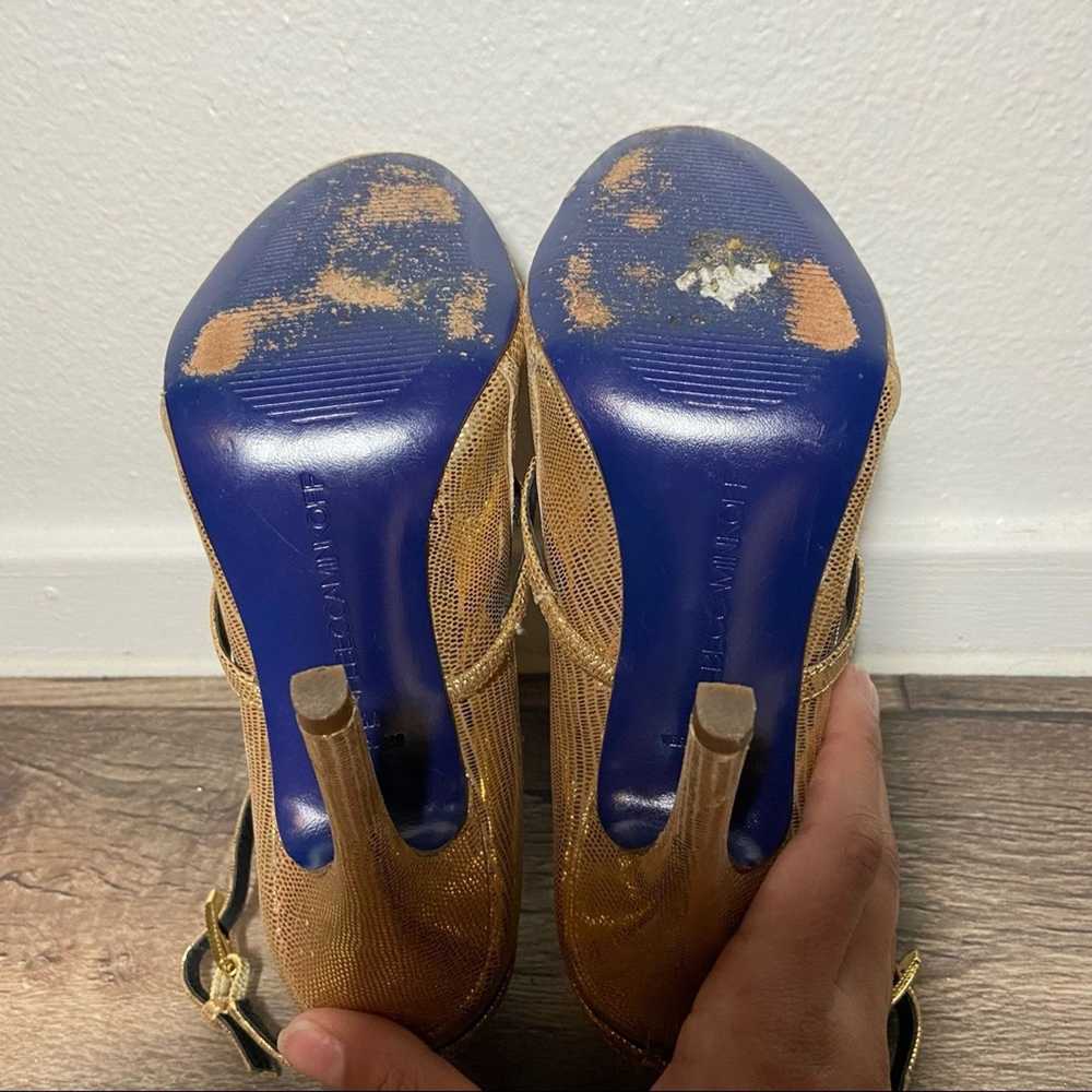 Other Rebecca minkoff penny gold Mary Janes scall… - image 6
