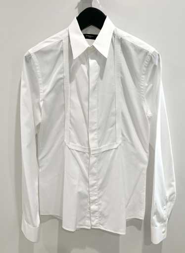 Givenchy Givenchy White Grosgrain Details Shirt