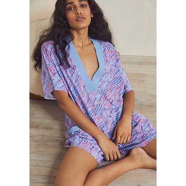 New Free People Intimately Printed Onesie One Pie… - image 1