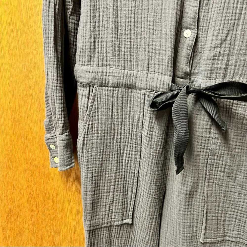 Faherty Dream Gauze Cotton Long Sleeve Jumpsuit G… - image 5