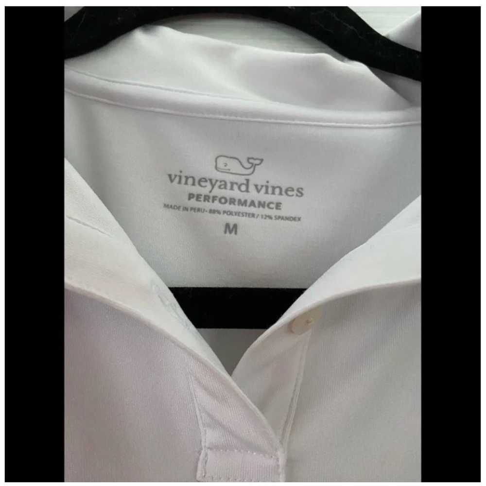 VINEYARD VINES WHITE ATHLETIC DRESS MEDIUM - image 6