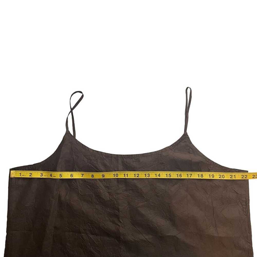 Eileen Fisher XL Midi Cami Slip Dress 100% Silk C… - image 6