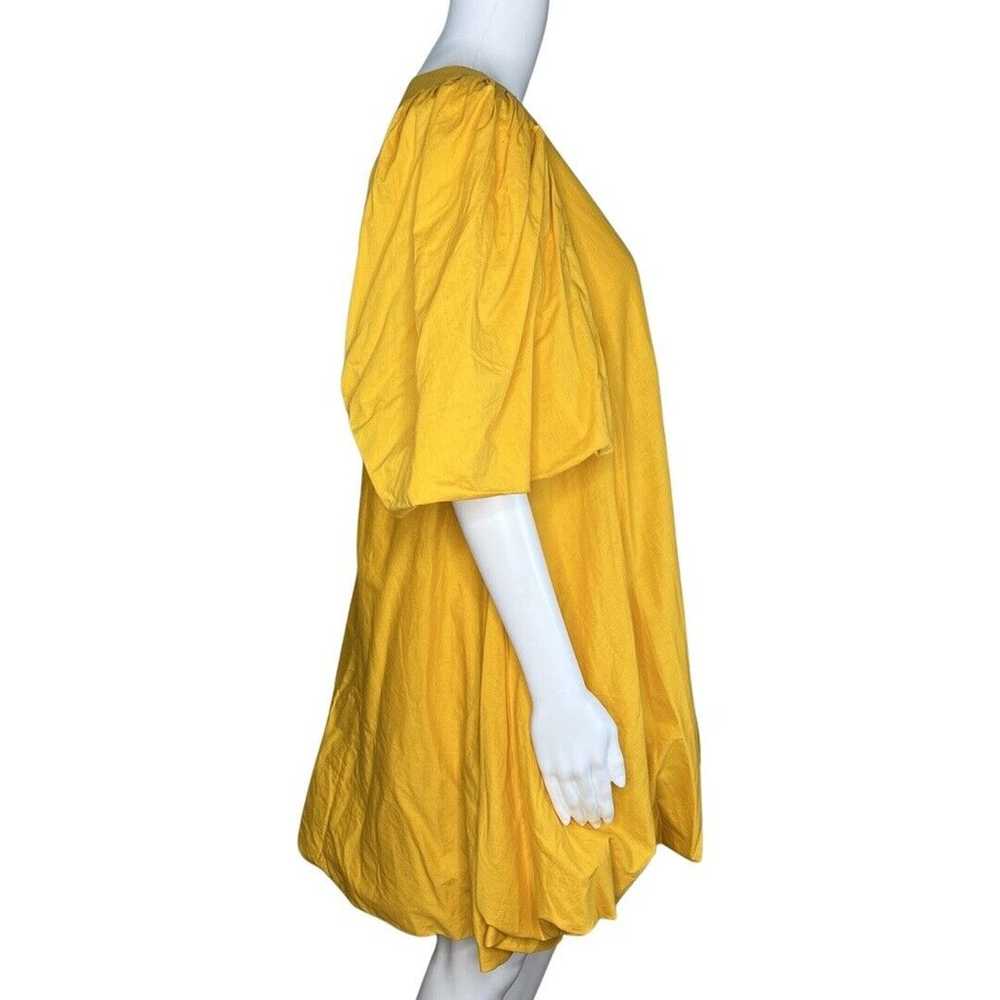 Rhode Dress Women Small Saffron Yellow Marni Puff… - image 2
