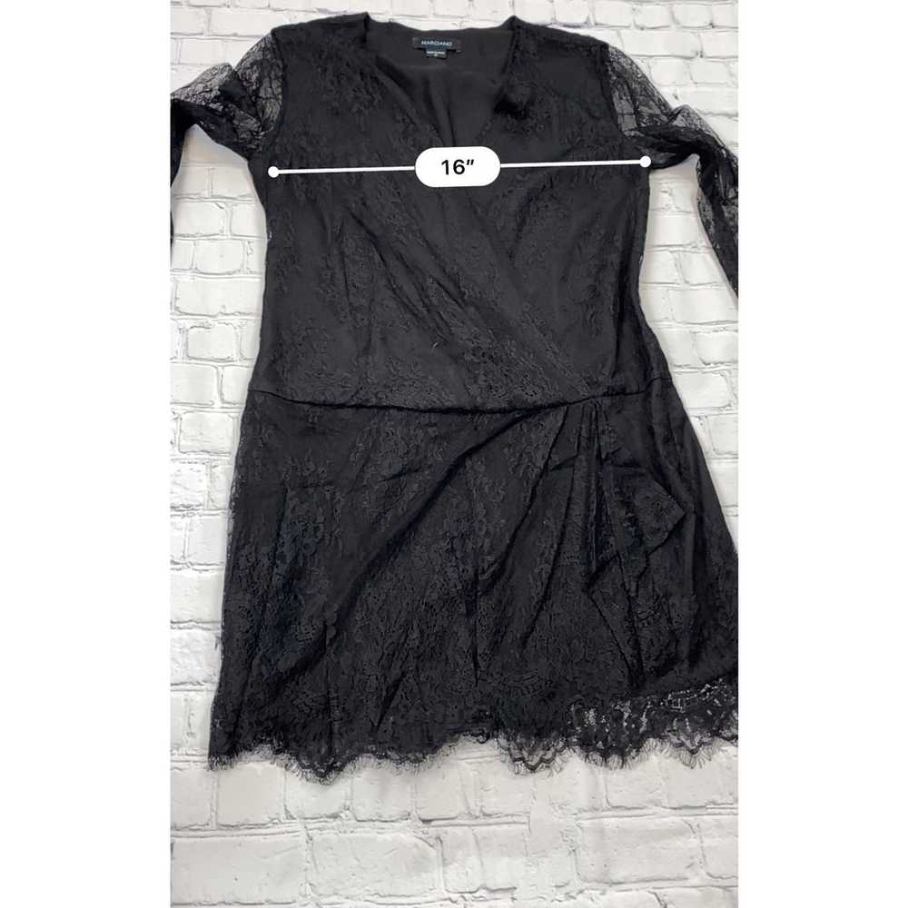 MARCIANO Black Camden Lace Dress Medium - image 4