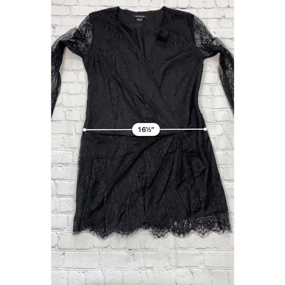 MARCIANO Black Camden Lace Dress Medium - image 5