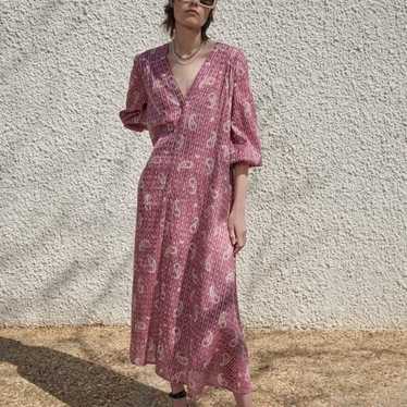 Zara PAISLEY PRINT DRESS