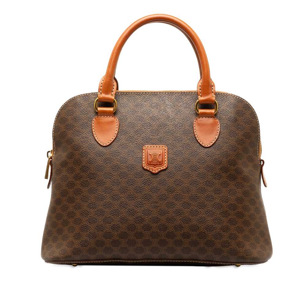 Brown Celine Macadam Handbag - image 1