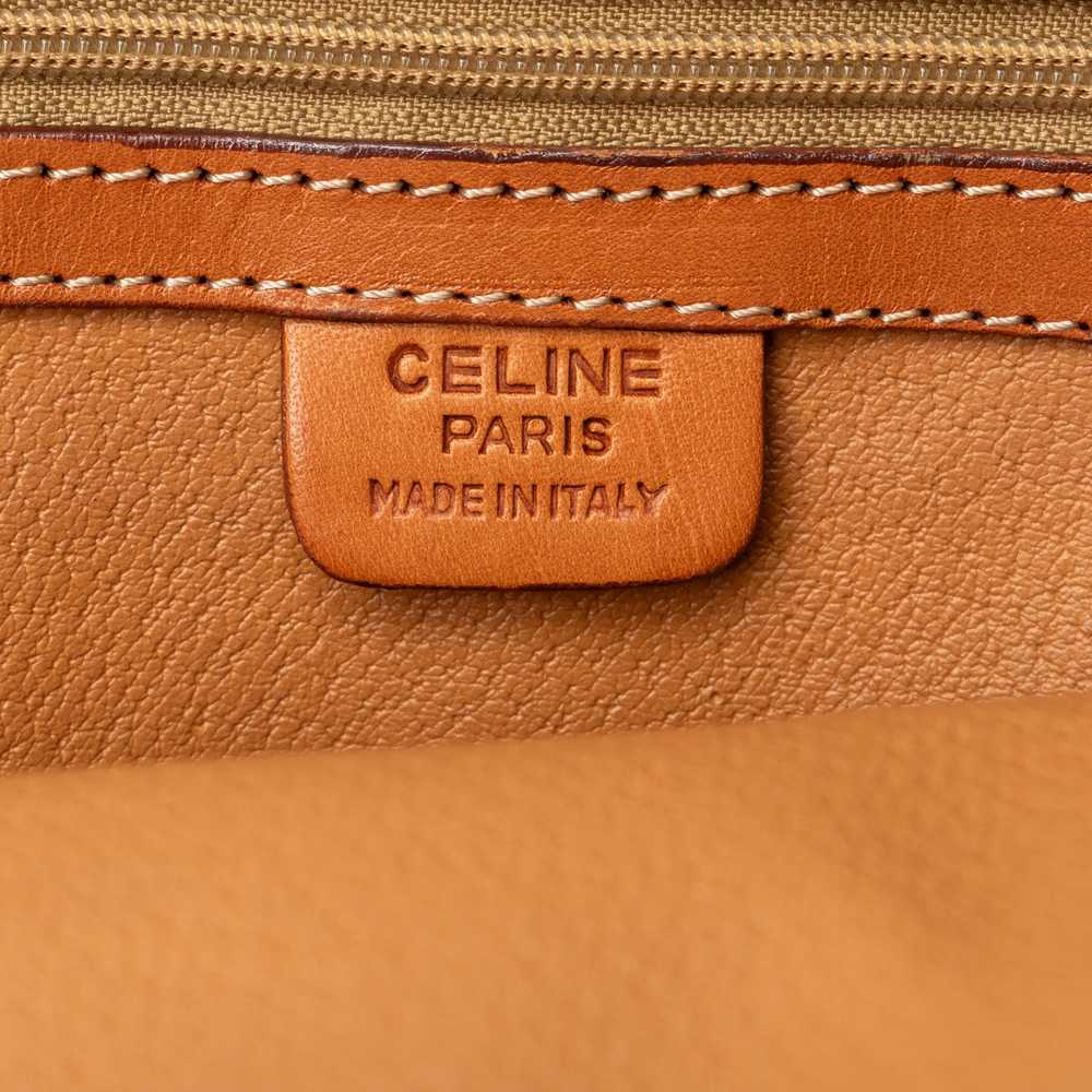 Brown Celine Macadam Handbag - image 6