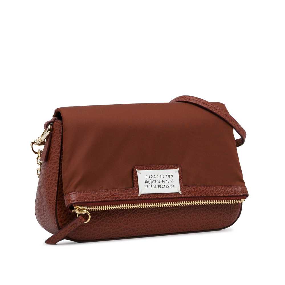 Brown Maison Margiela Leather Crossbody Bag - image 2