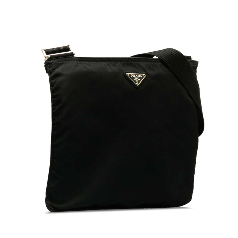 Black Prada Tessuto Crossbody Bag - image 2