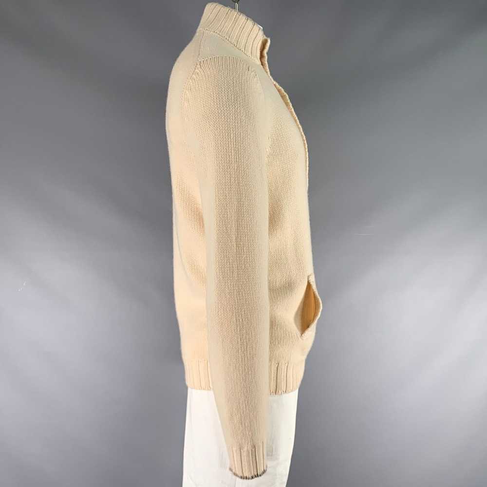 Brunello Cucinelli Beige Knitted Cashmere High Co… - image 2