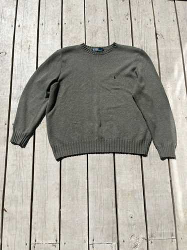 Polo Ralph Lauren × Vintage Knit Polo Sweater
