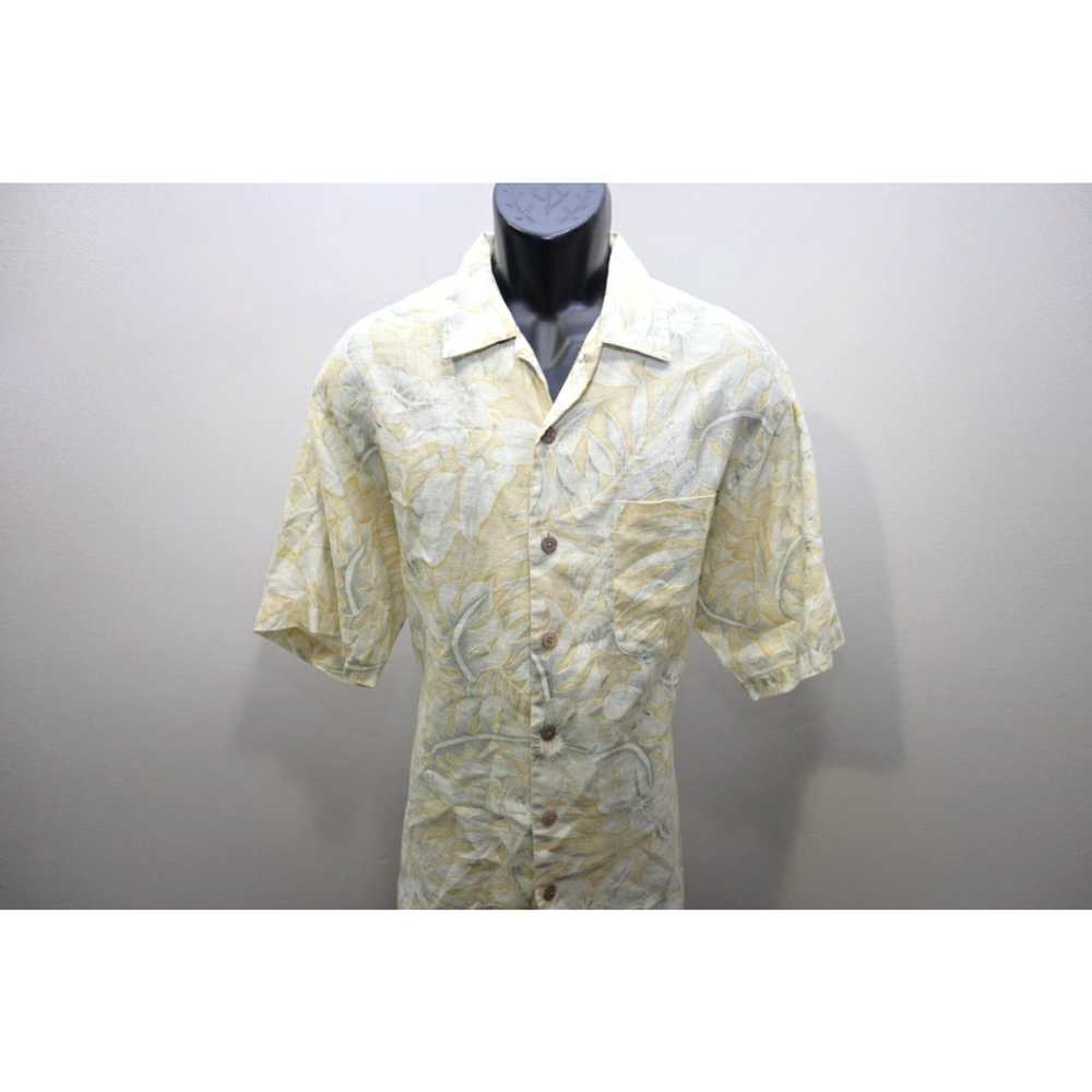 Tommy Bahama Tommy Bahama Hawaiian Shirt 100% Lin… - image 3