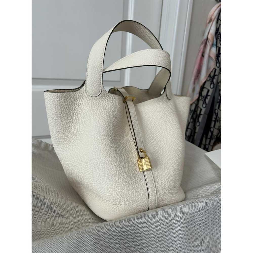 Hermès Picotin leather handbag - image 5