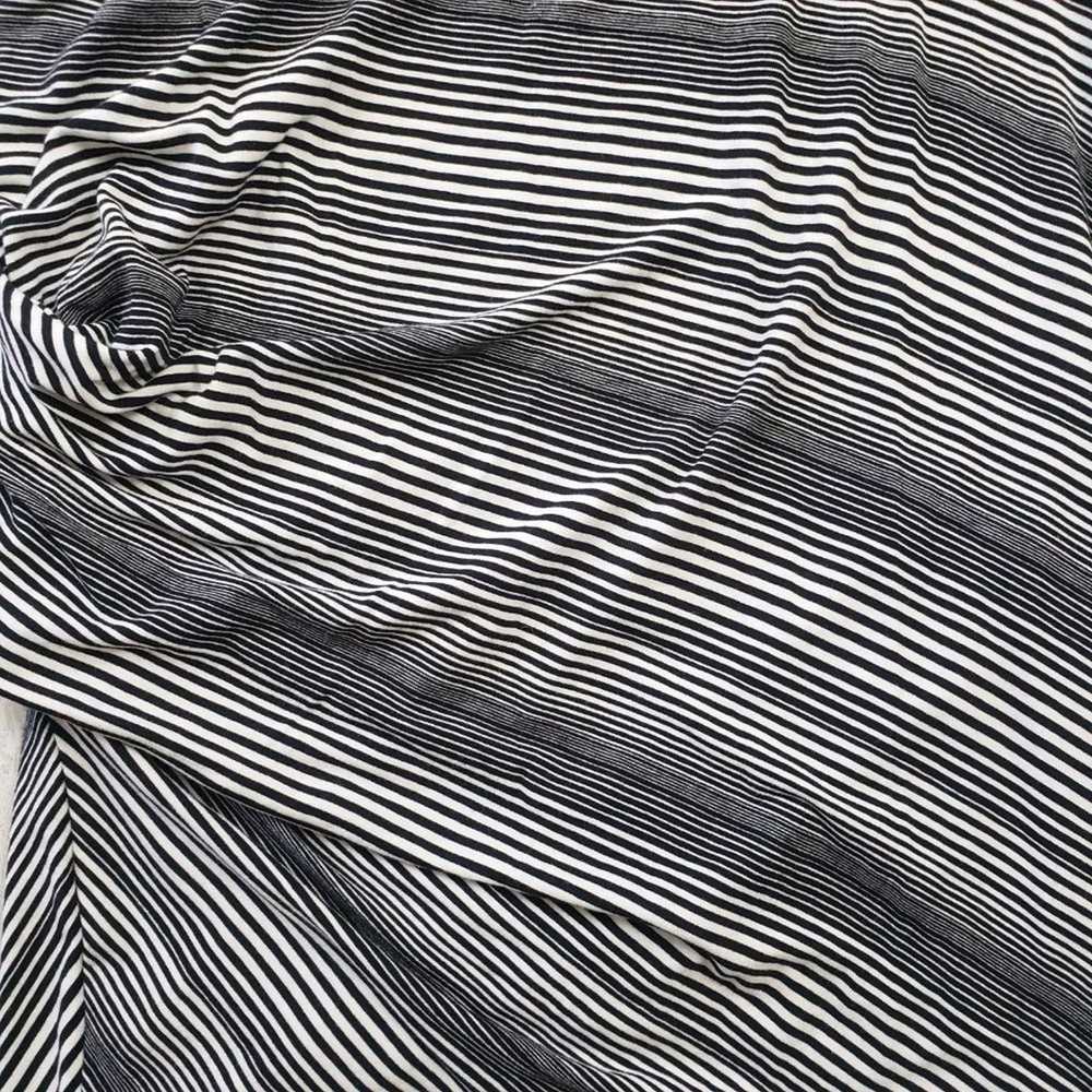 Mossimo Mossimo Drape Gray, Black & white Striped… - image 4