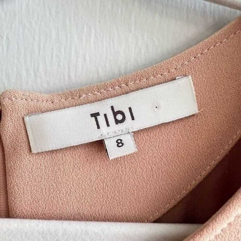 Tibi Women’s Size 8 Blush Pink Ruffled Mini Dress… - image 9