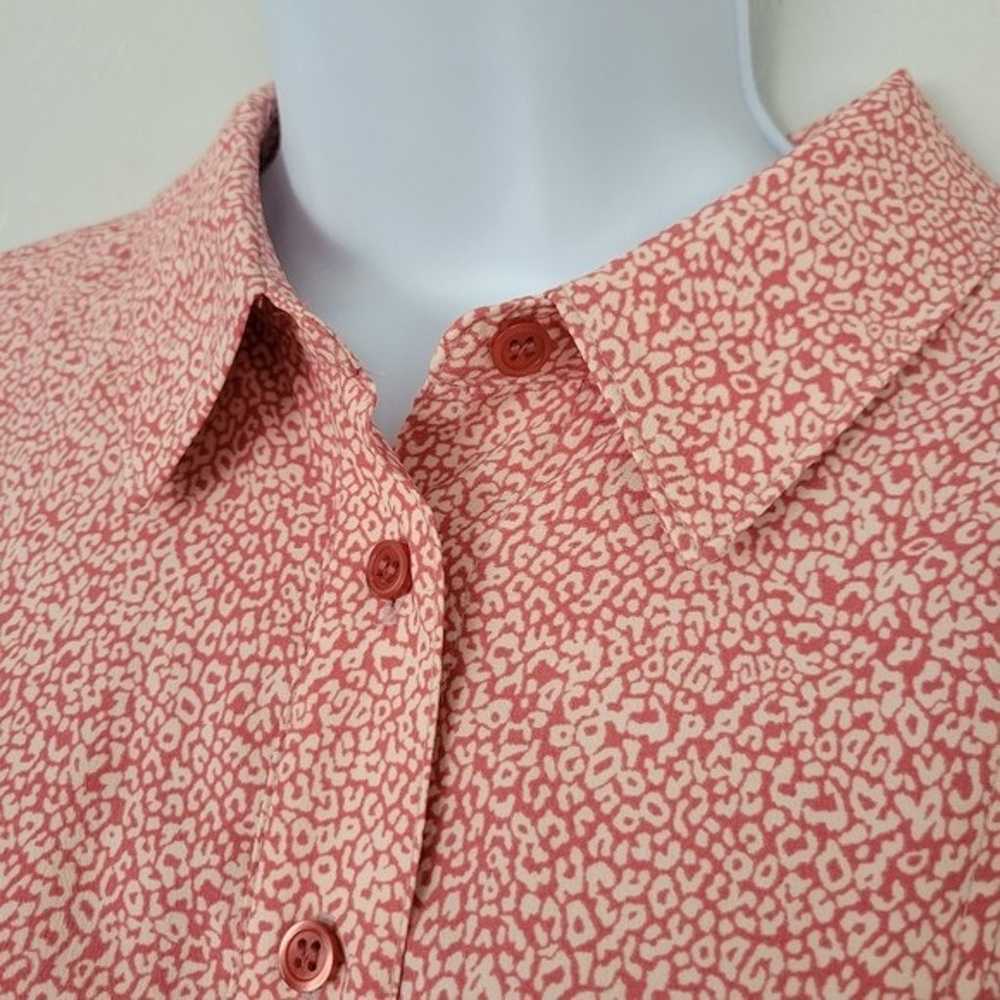 Rachel Parcell Women's Medium Midi Shirt Dress Pi… - image 11