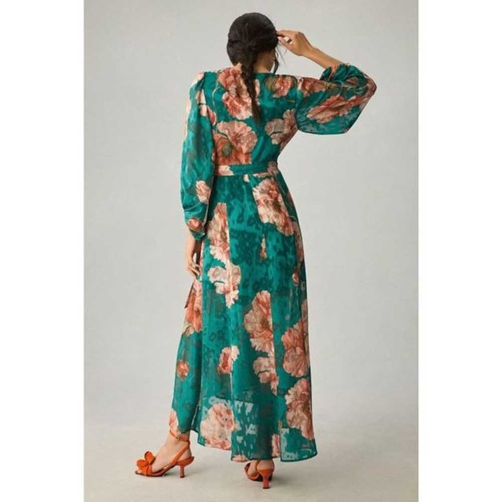 New Anthropologie Hutch V-Neck Textured Wrap Dres… - image 2