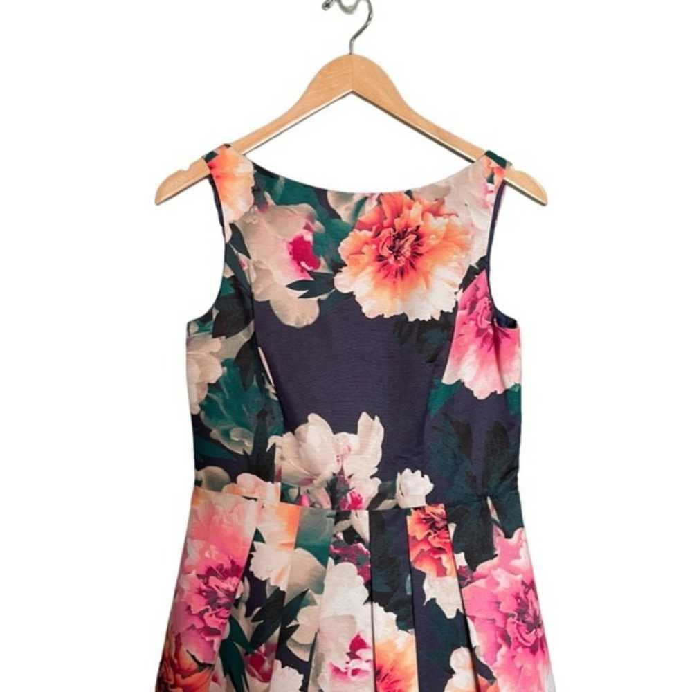 Eliza J Dress Floral Sleeveless Full Length Ballg… - image 3