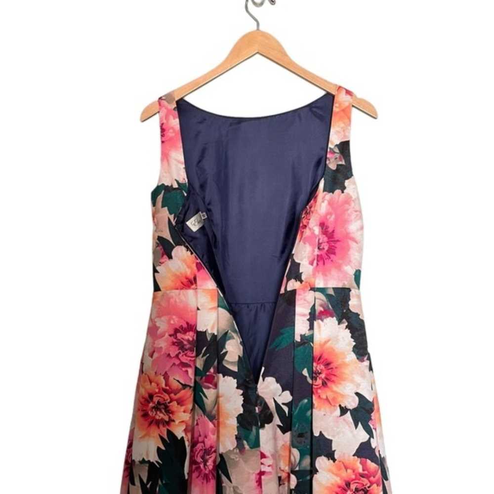 Eliza J Dress Floral Sleeveless Full Length Ballg… - image 6