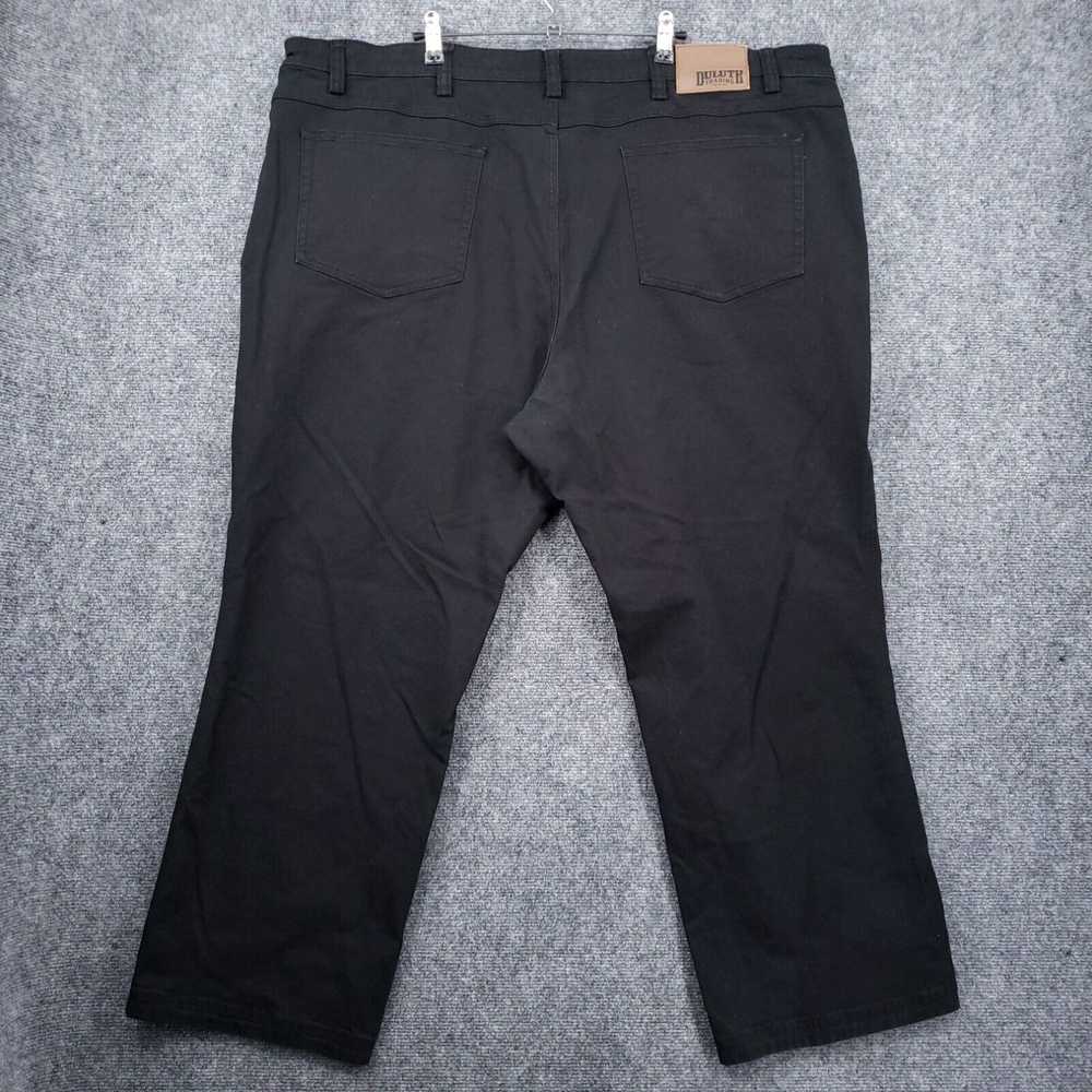Vintage Duluth Trading Jeans Mens 48x30 Black Fle… - image 2