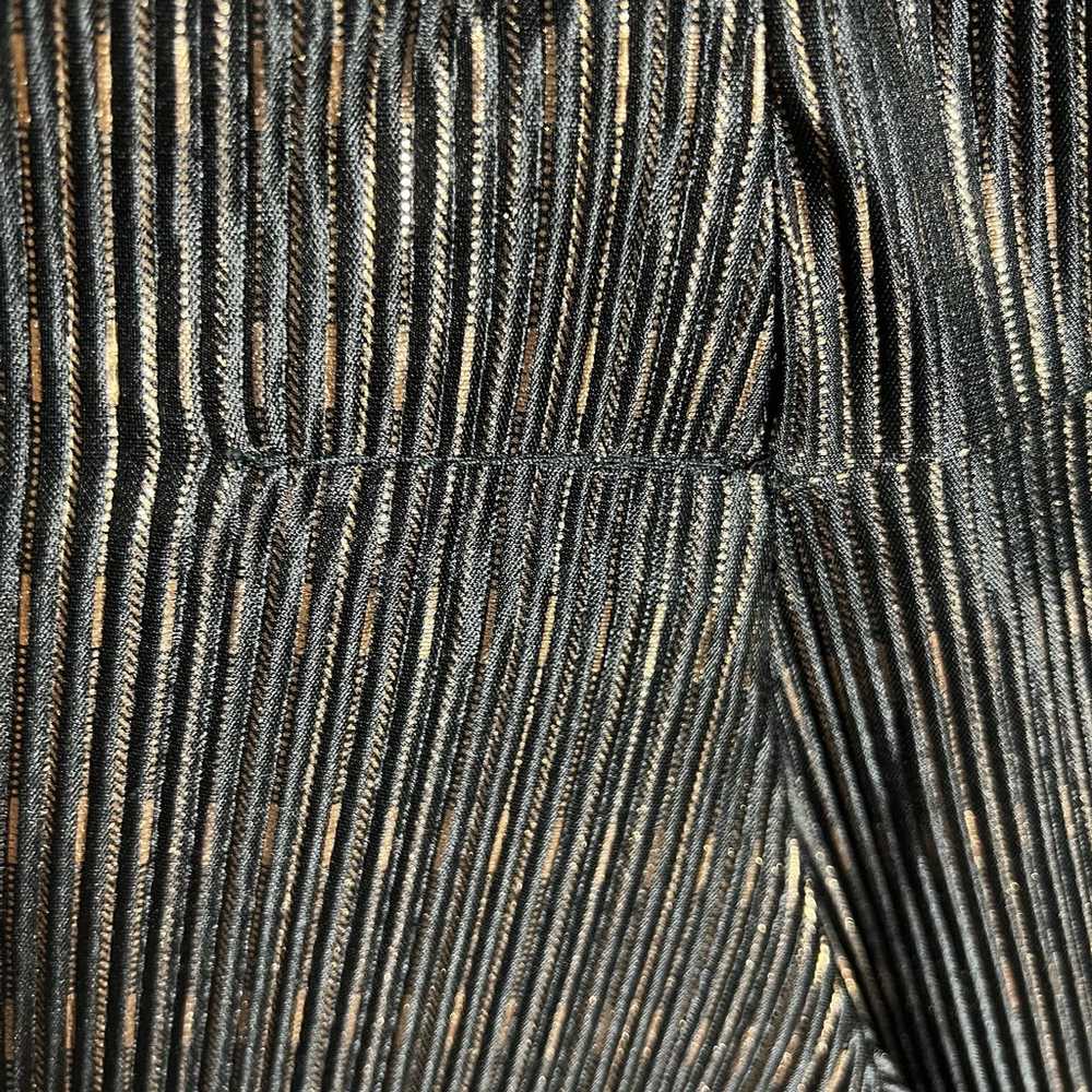 Hutch Tali Black Striped Surplice Wide Leg Jumpsu… - image 12