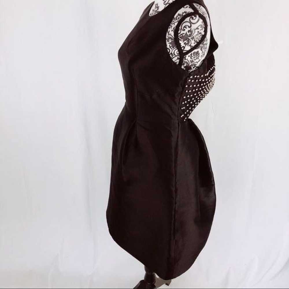 Kate Spade Silk Peek-A-Boo Back Crystal Bow Dress - image 5