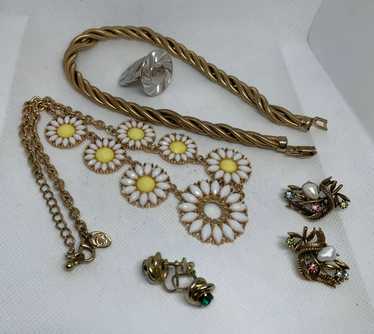 CORO Vtg Estate Costume Jewelry Fashion Necklace … - image 1