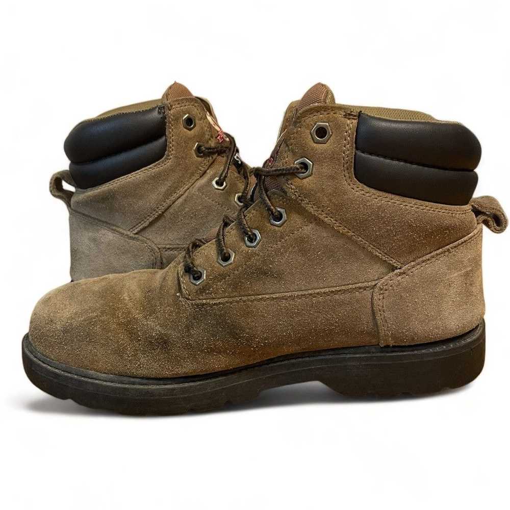 Combat Boots × Leather × Vintage Brahma Alpha Wat… - image 6