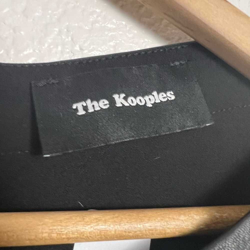 The Kooples Black Vinyl Faux Leather Trim Mini Dr… - image 8