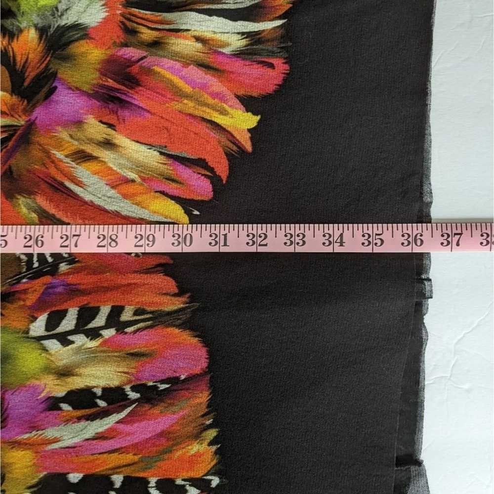 Fuzzi Jean Paul Gaultier Dark Floral Long Sleeve … - image 12