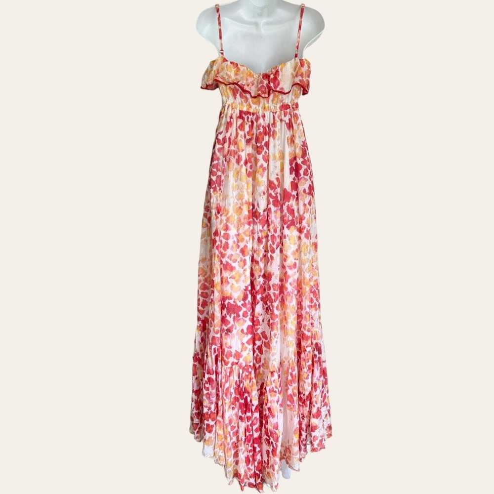 Just Cavalli Pink Flare Chiffon Bridgerton Silk F… - image 3