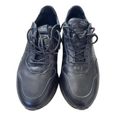 Hogan Leather high trainers - image 1